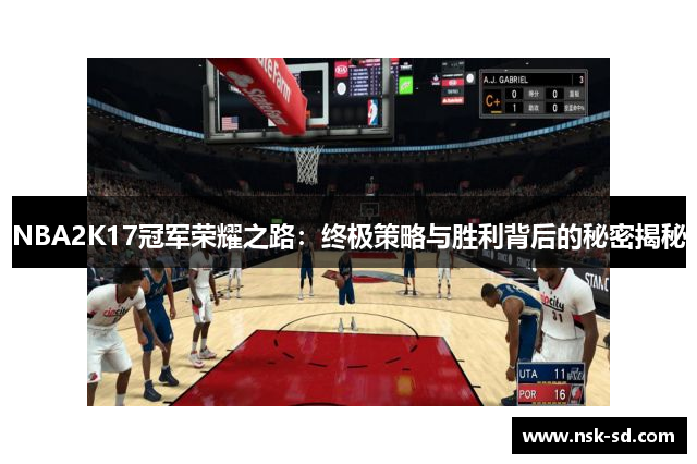 NBA2K17冠军荣耀之路：终极策略与胜利背后的秘密揭秘